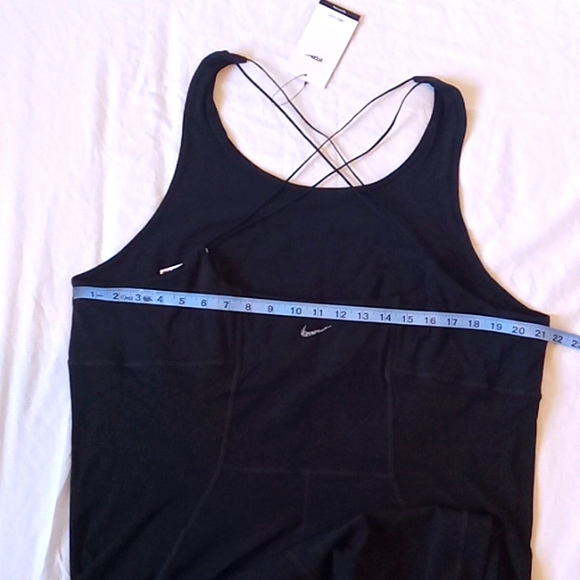 Nike Yoga Women's Yoga Training Jumpsuit Black Size 3X - Picture 9 of 10